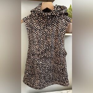 Lululemon Pack-It Vest Ace Spot Grain Black Sz 6